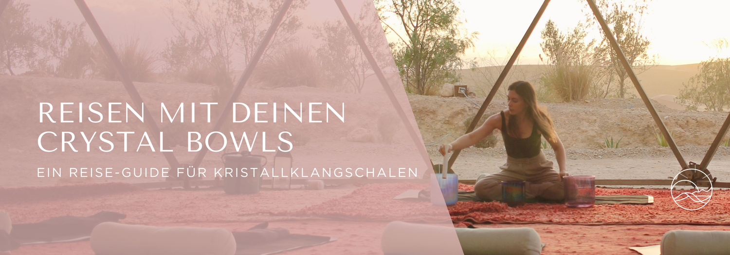 Sound Practitioner Lea ist mit ihre Kristallklangschalen nach Marokko gereist