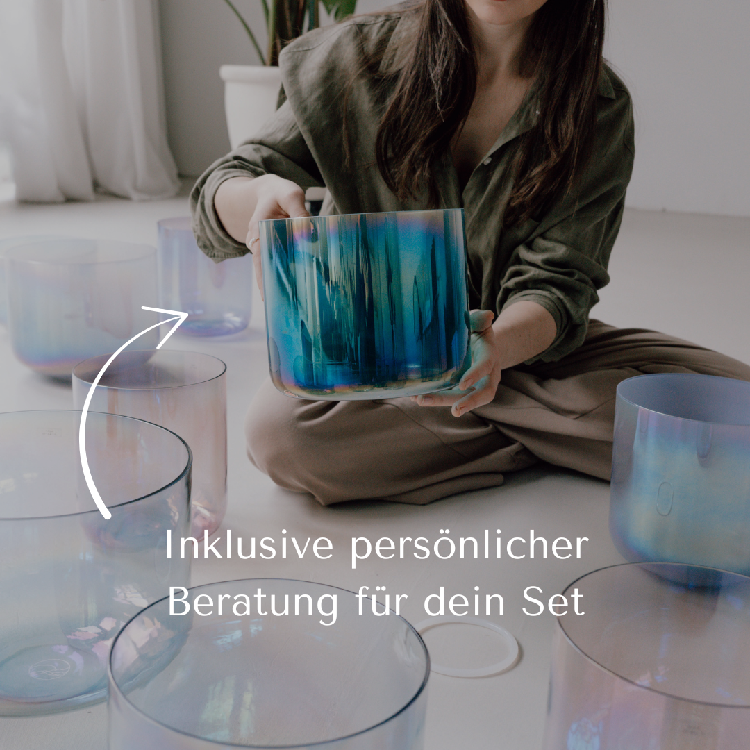 Die individuelle, persönliche Beratung ist beim Senti Sound Practitioner Training auch dabei. Das beste Training für alle, die Sound Meditation mit Kristallklangschalen erlernen möchten.