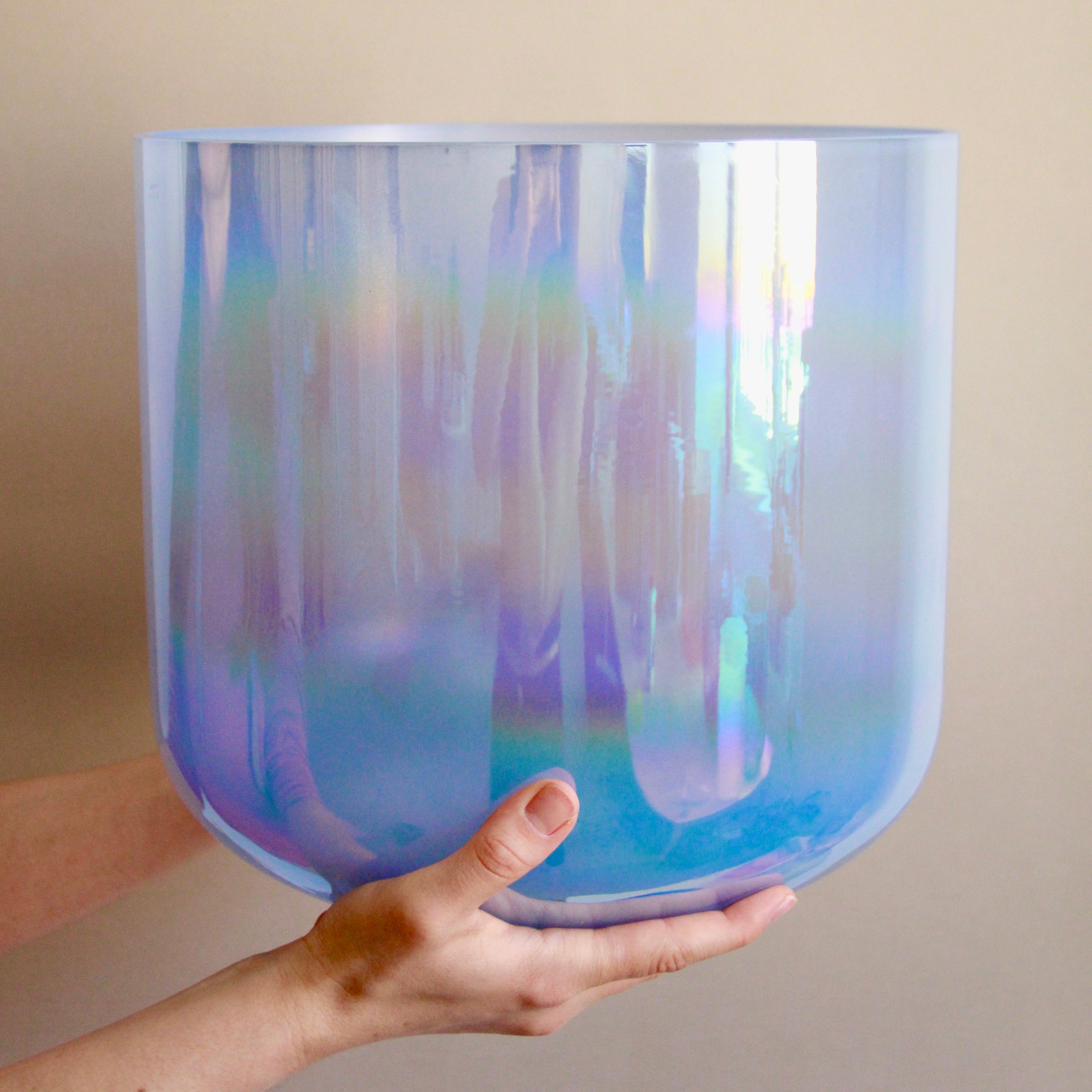 Hedda Kristallklangschale 12 Inch Ton D für Sound Meditationen