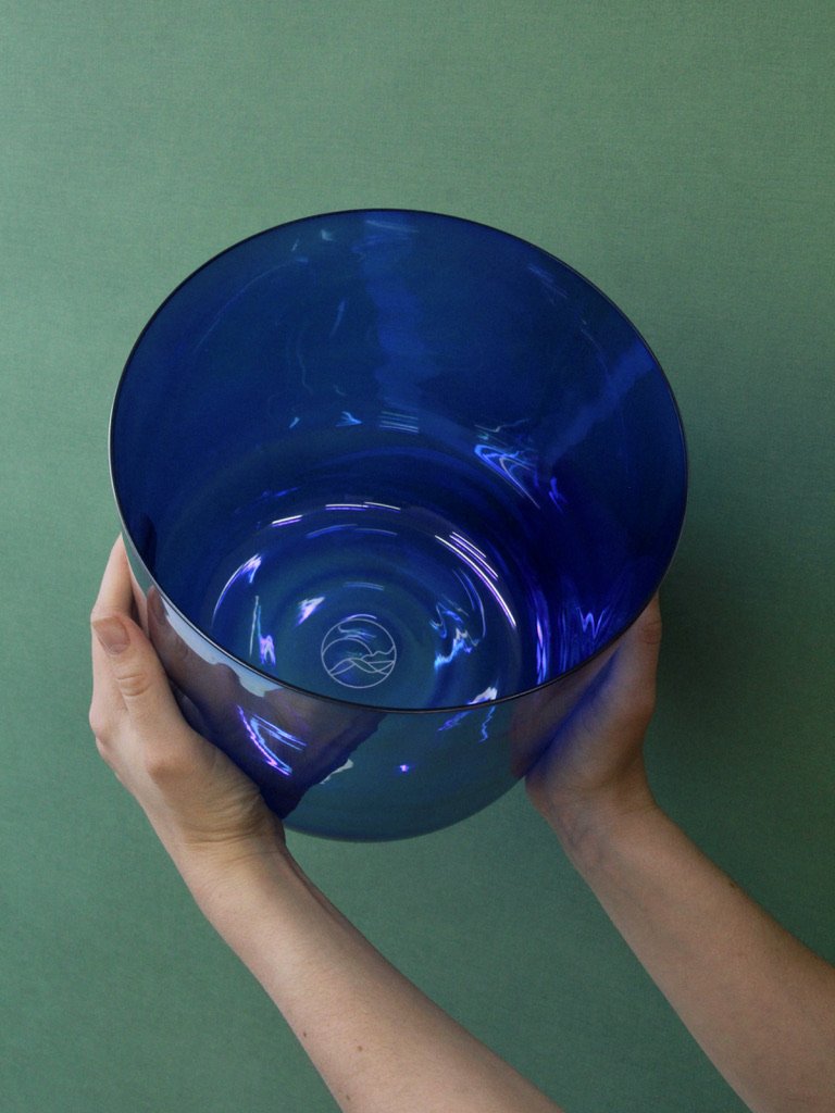 Nanami Kristallklangschale 8 Inch Ton D für Sound Meditationen