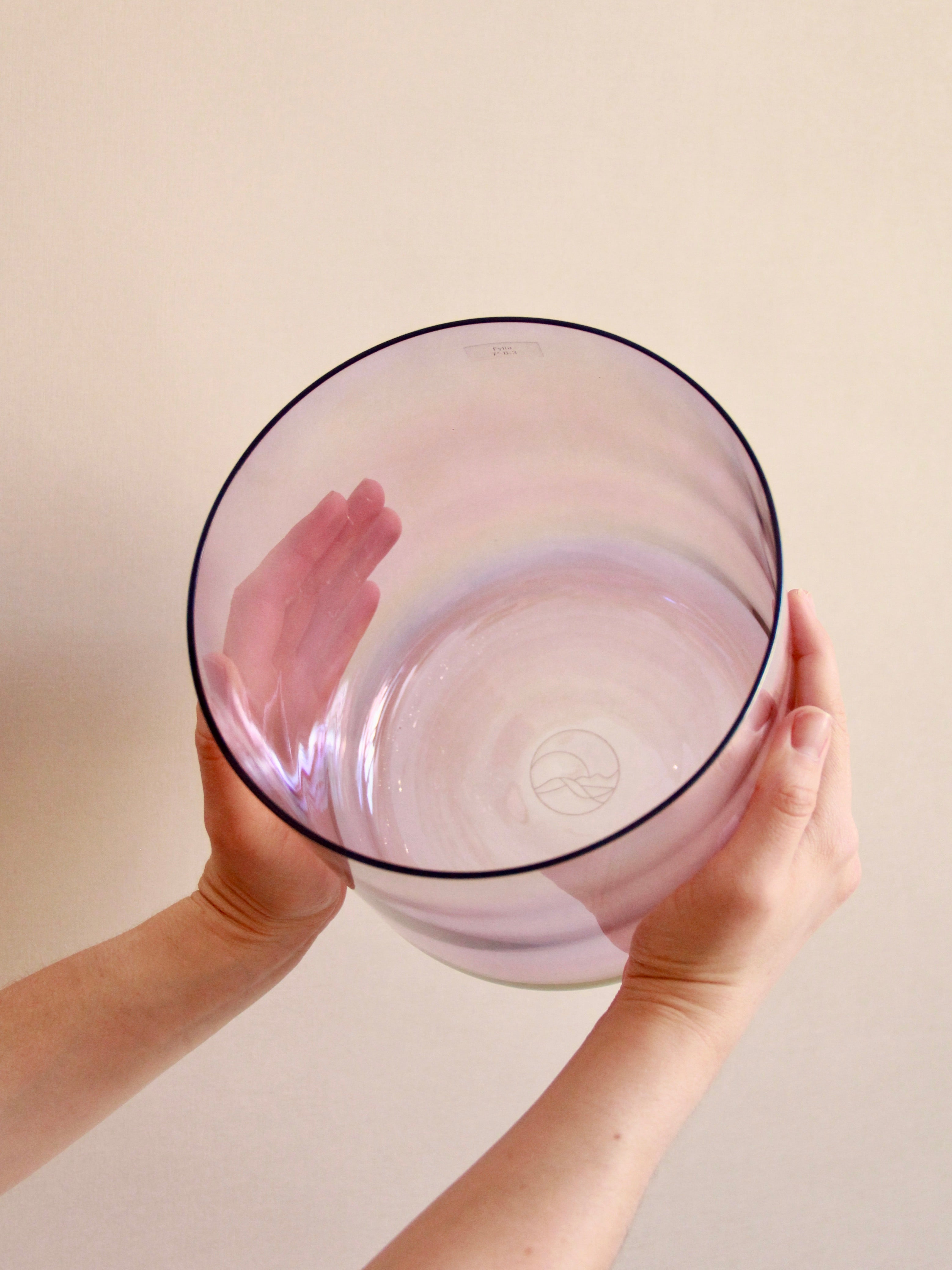 Muna Kristallklangschale 6 Inch Ton F für Sound Meditationen