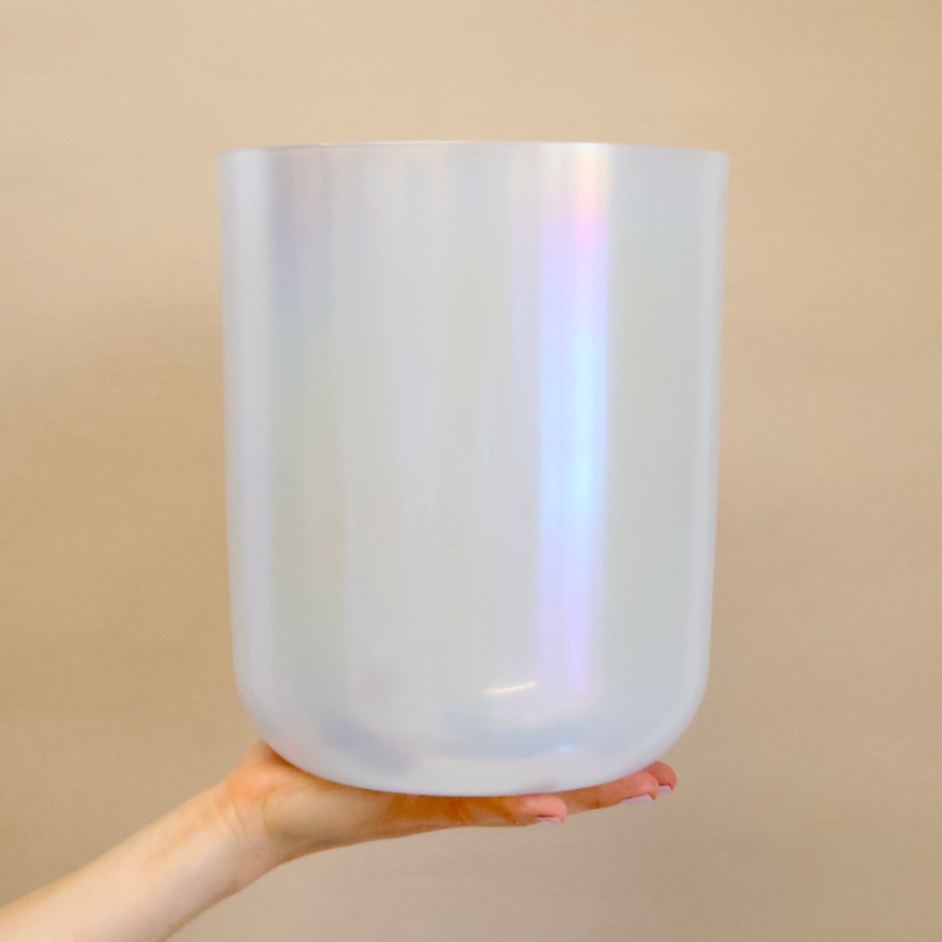 Bintou Kristallklangschale 7.5 Inch Ton B für Sound Meditationen