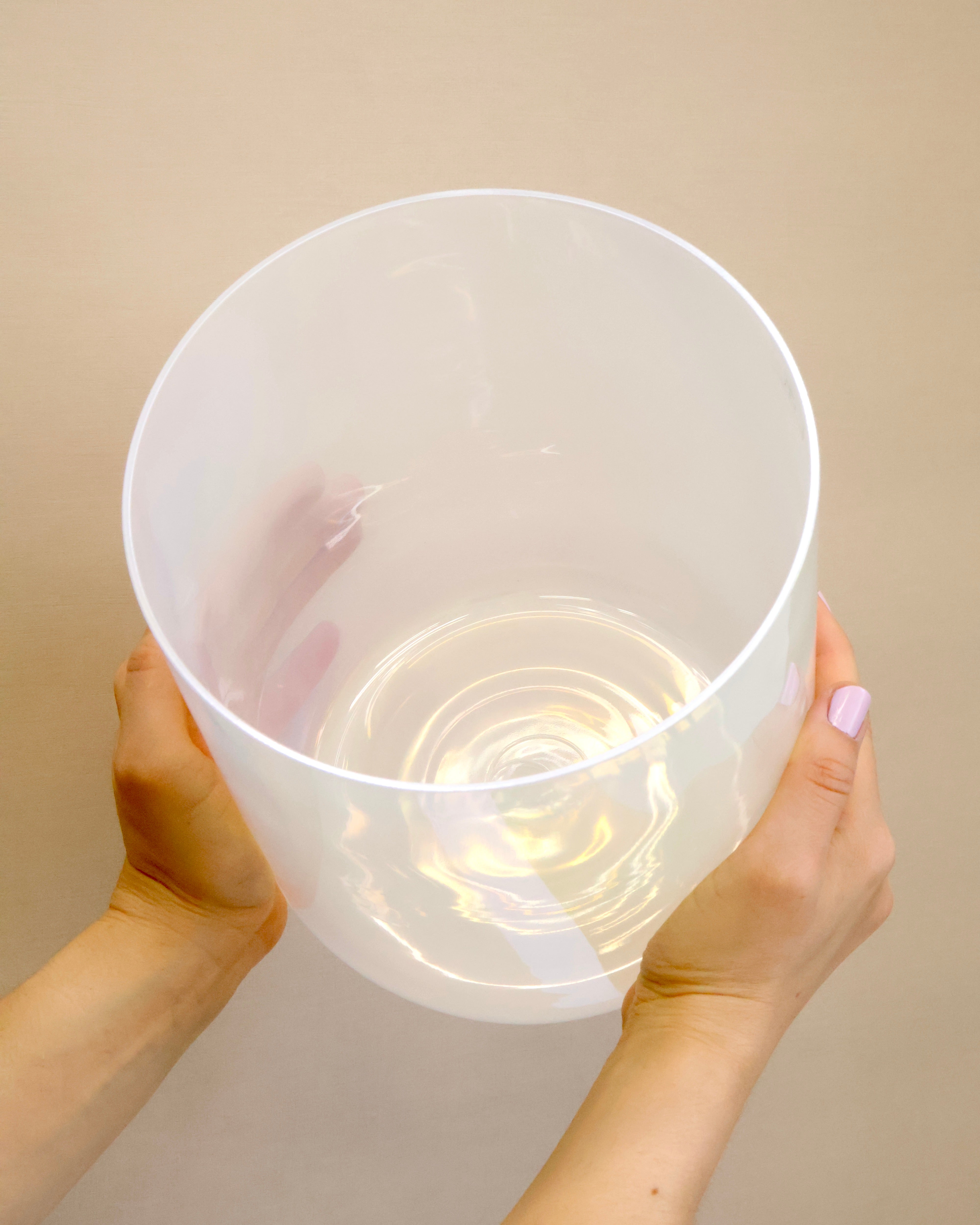 Kalia Kristallklangschale 7 Inch Ton B für Sound Meditationen