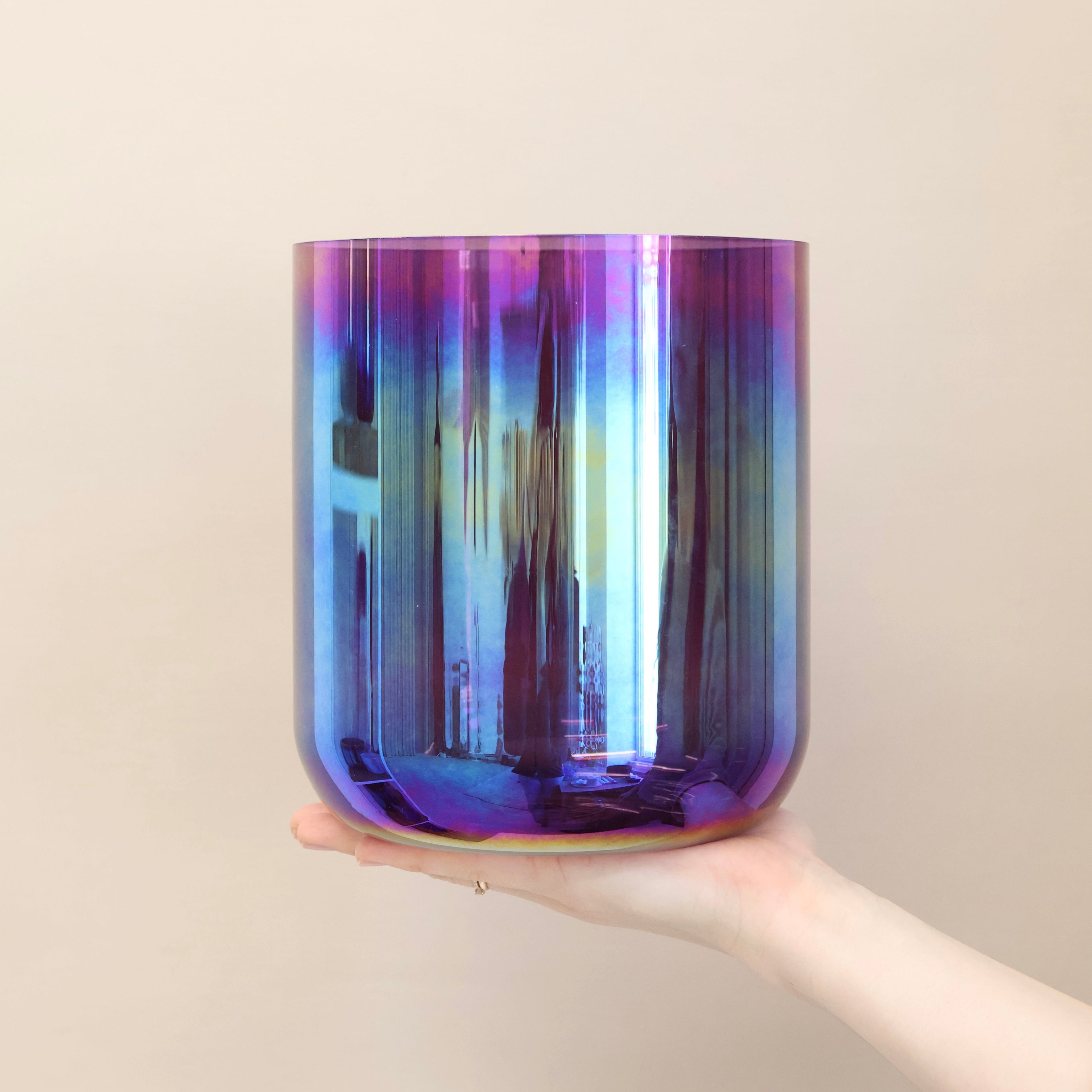 Moya Kristallklangschale 6.5 Inch Ton D für Sound Meditationen