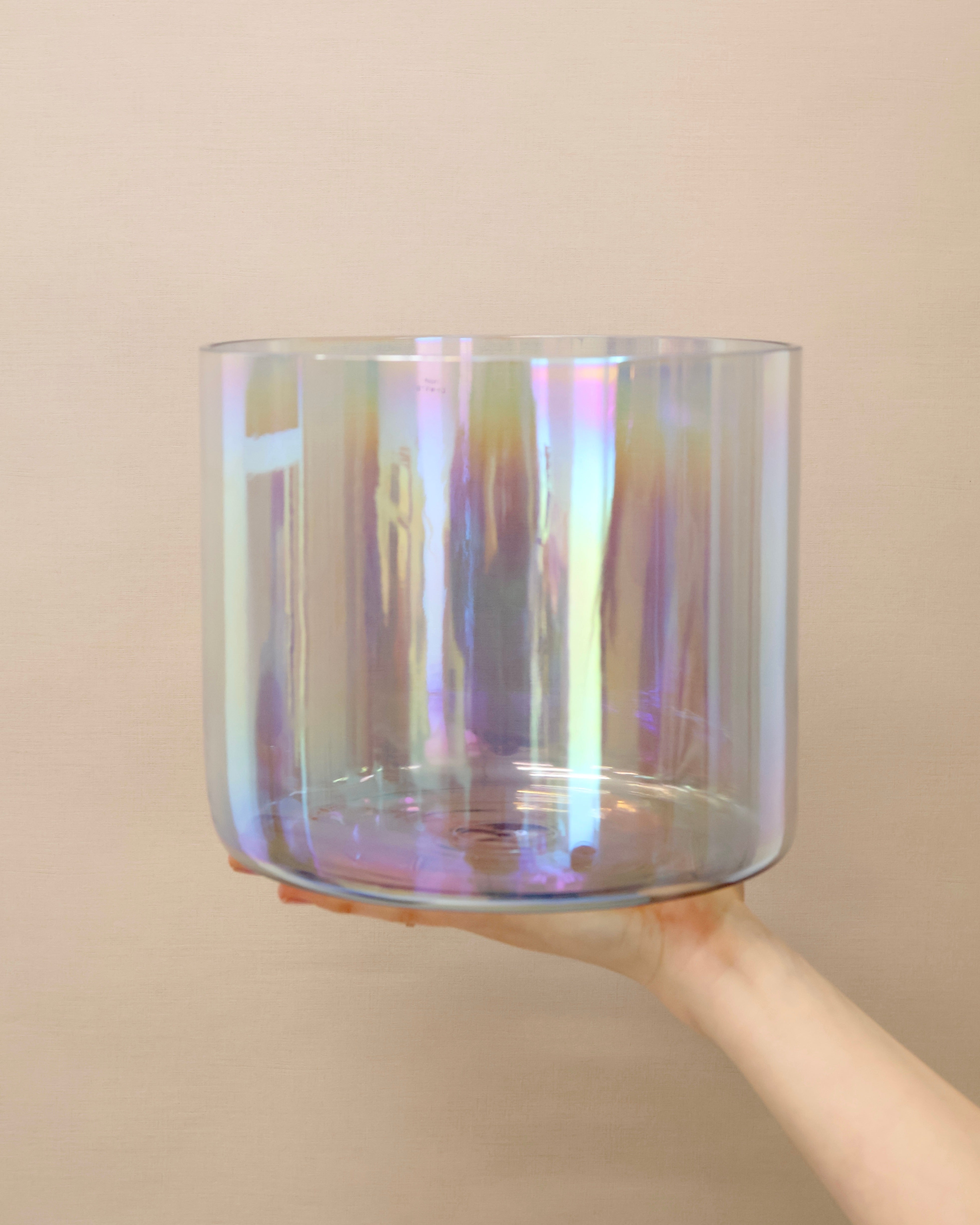 Nuri Kristallklangschale 8 Inch Ton F für Sound Meditationen