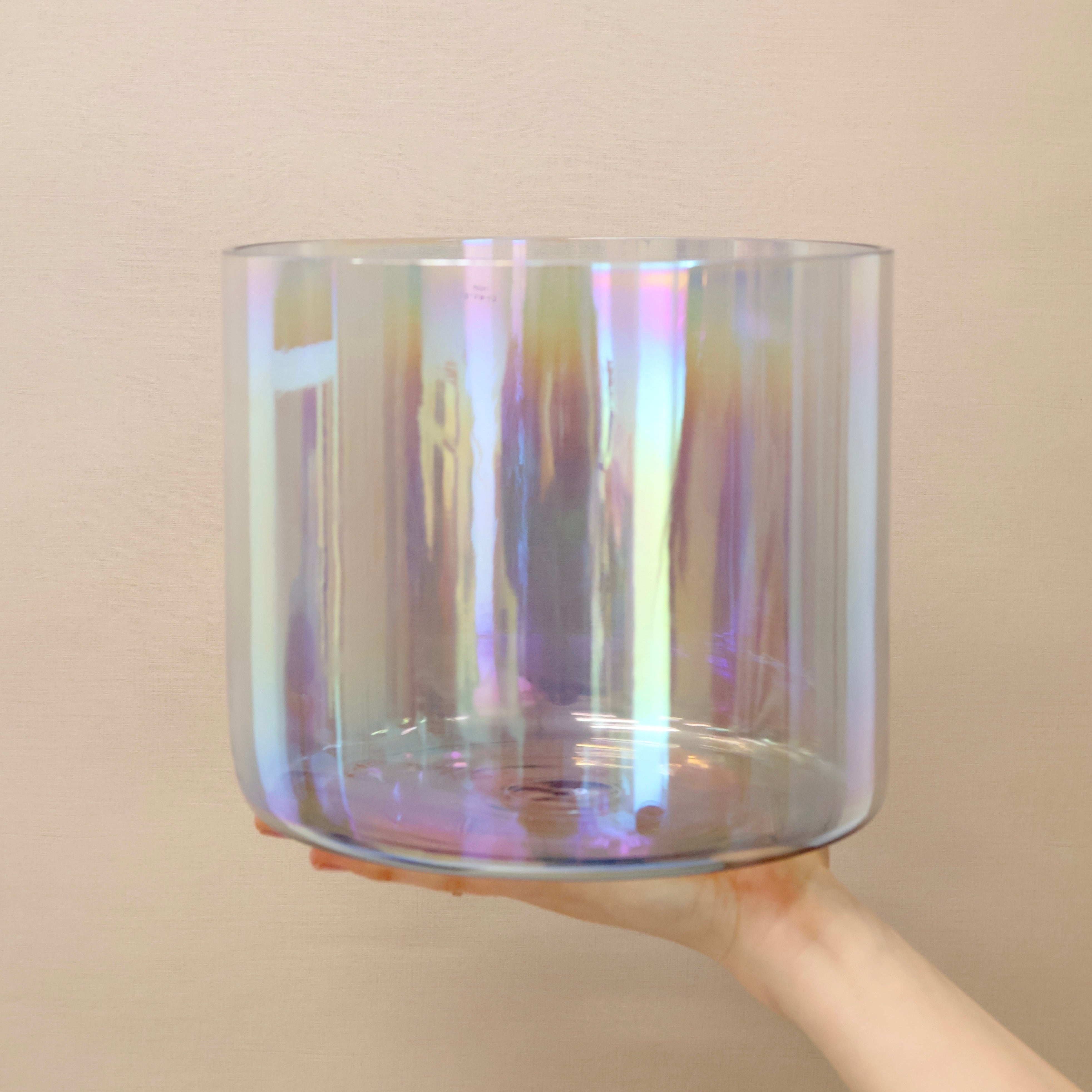 Nuri Kristallklangschale 8 Inch Ton F für Sound Meditationen