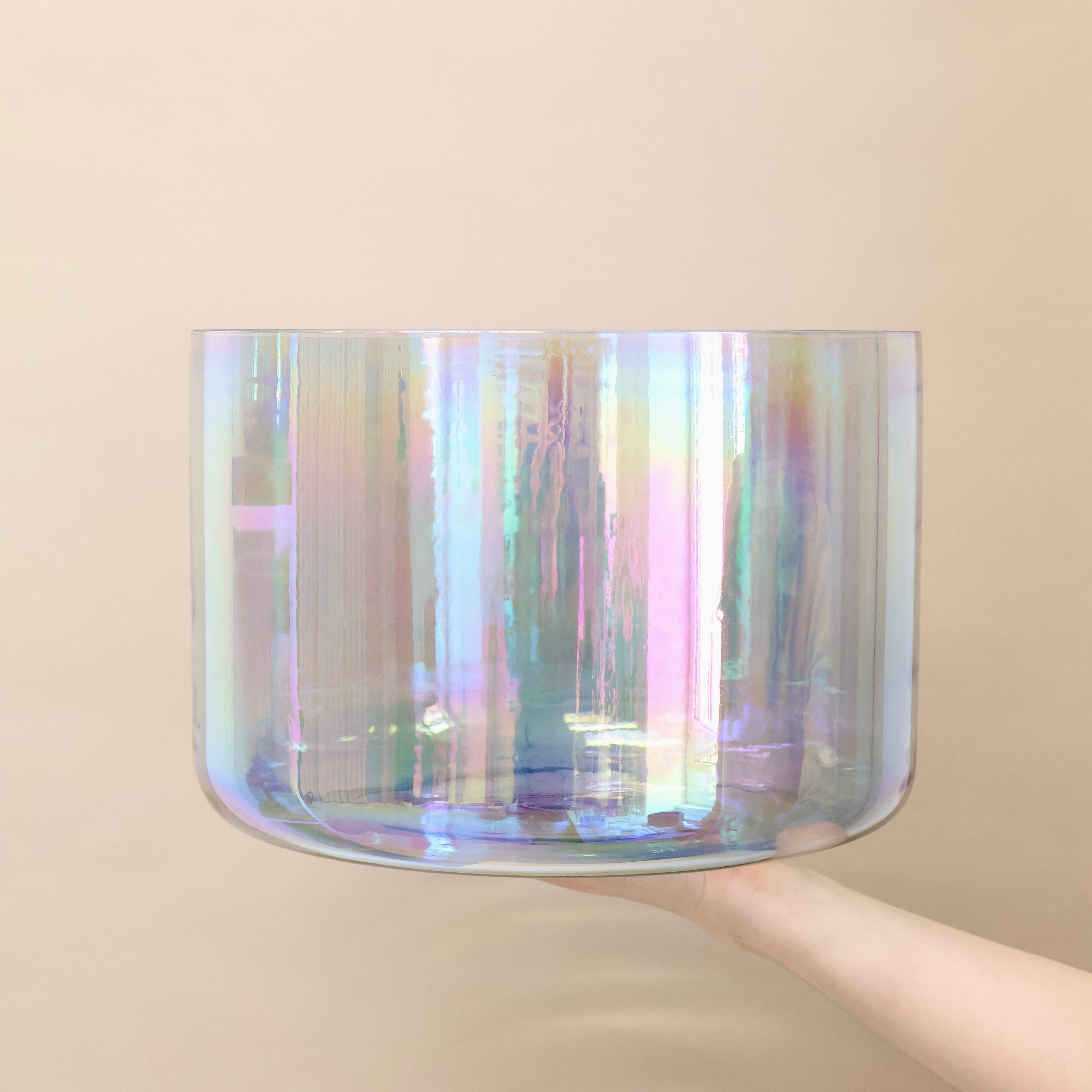 Hea Kristallklangschale 12 Inch Ton E für Sound Meditationen