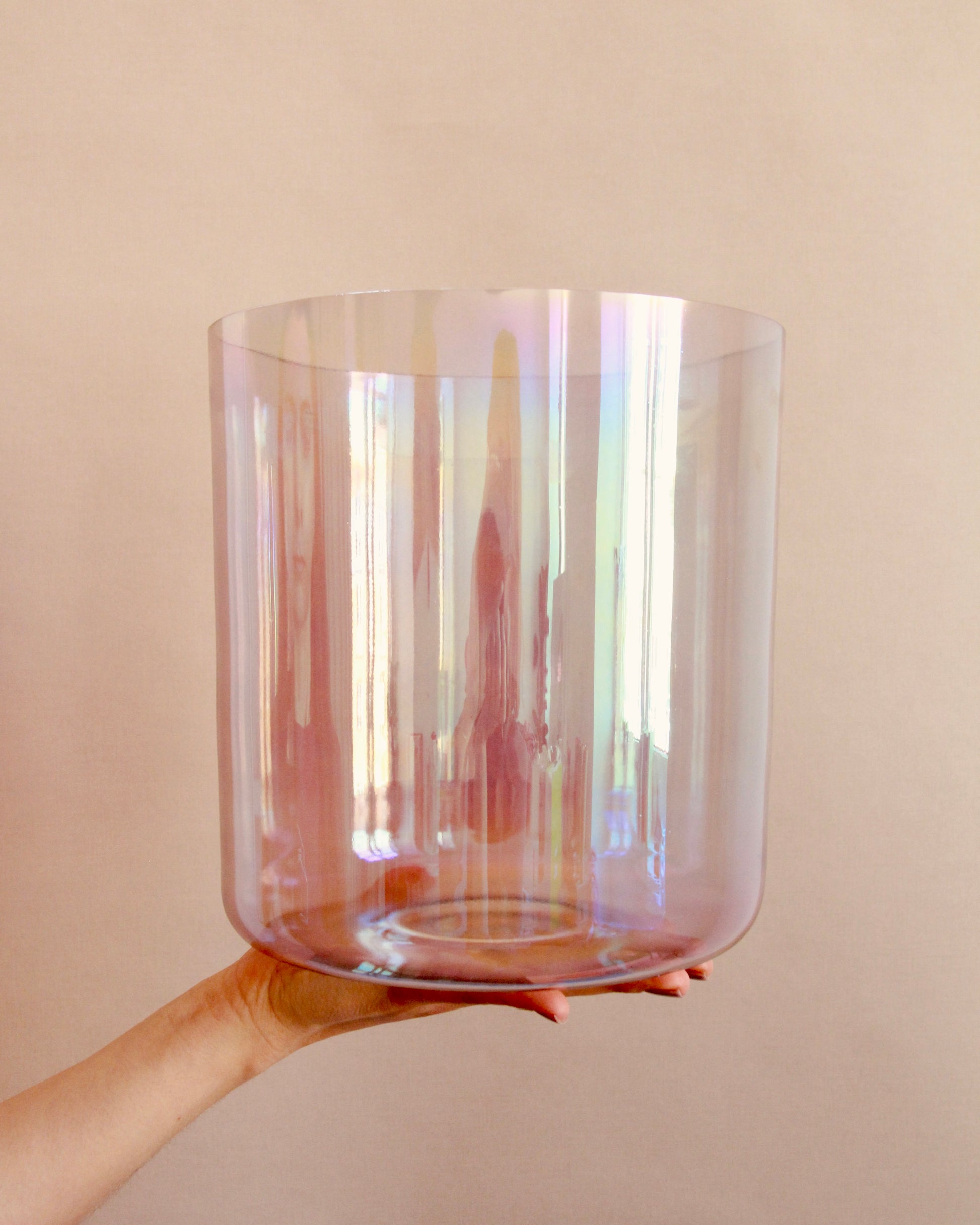 Ava Kristallklangschale 8,5 Inch Ton C für Sound Meditationen Senti Bowls