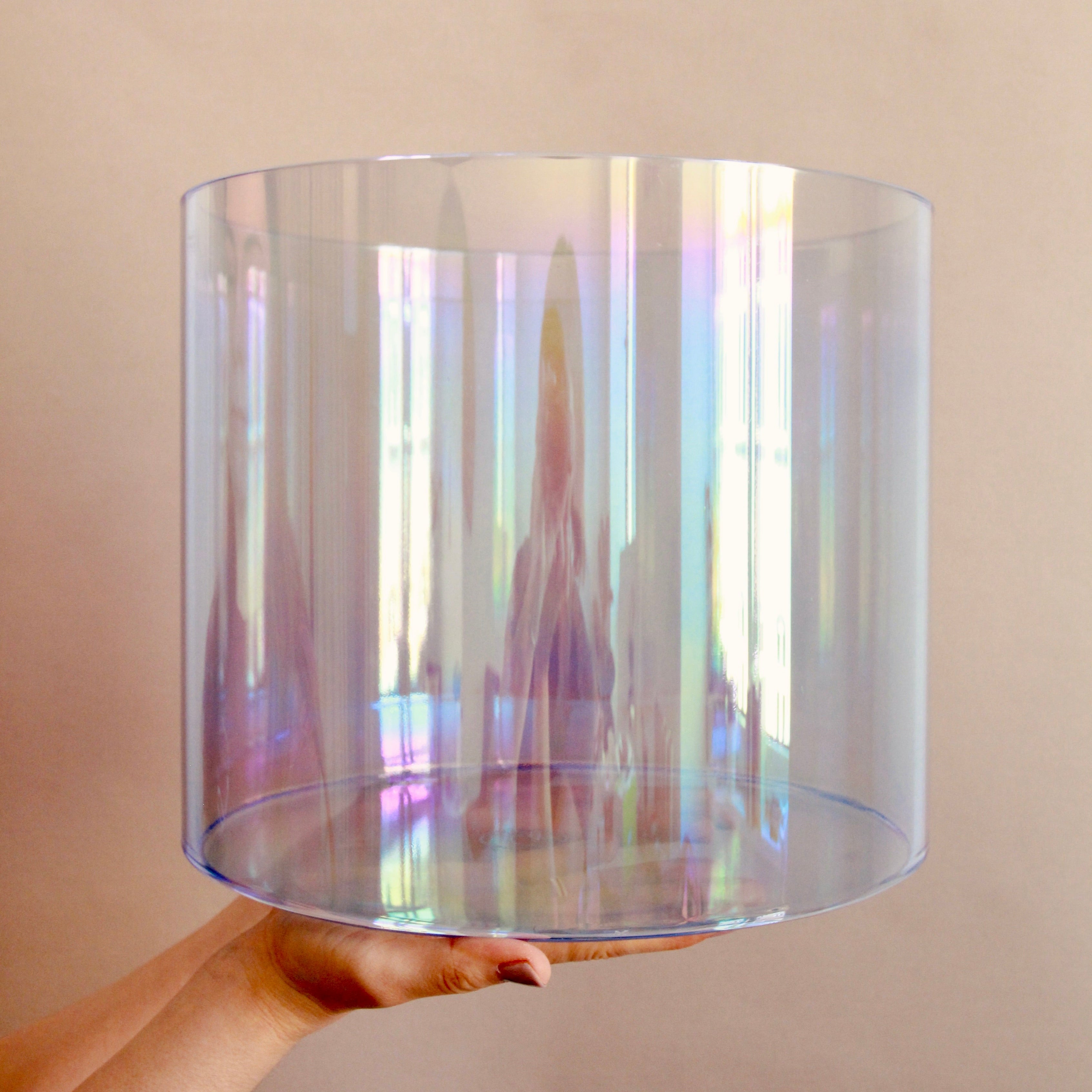 Kristallklangschale Daniya von Senti Bowls in Light Blue