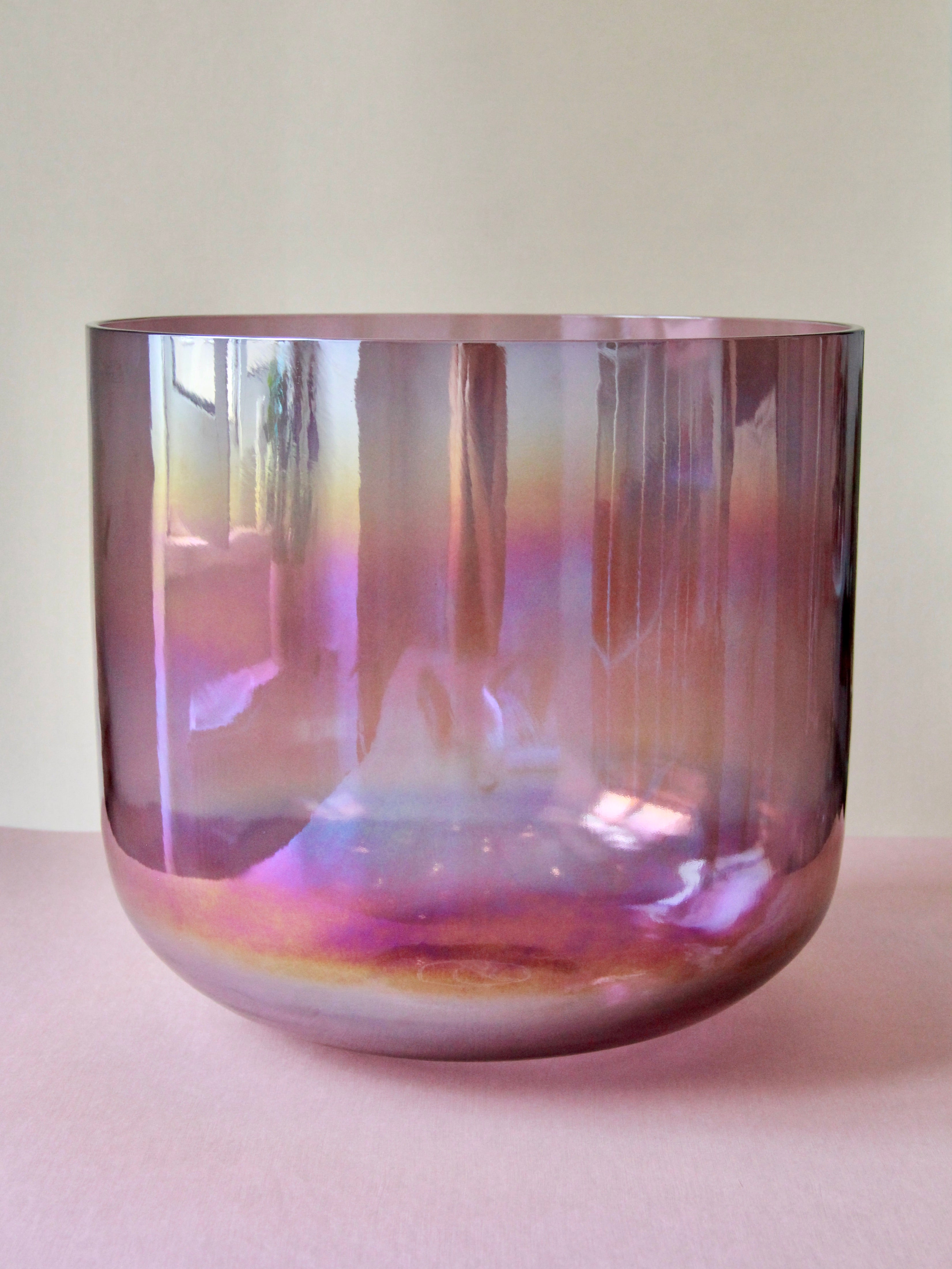 Tilda Kristallklangschale 14 Inch Ton F für Sound Meditationen