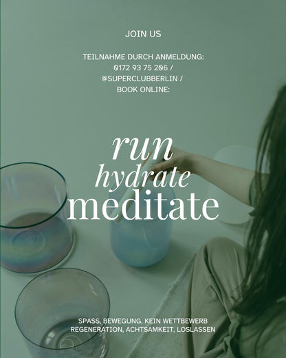 Run & Relax Community Sunday mit Soundbath