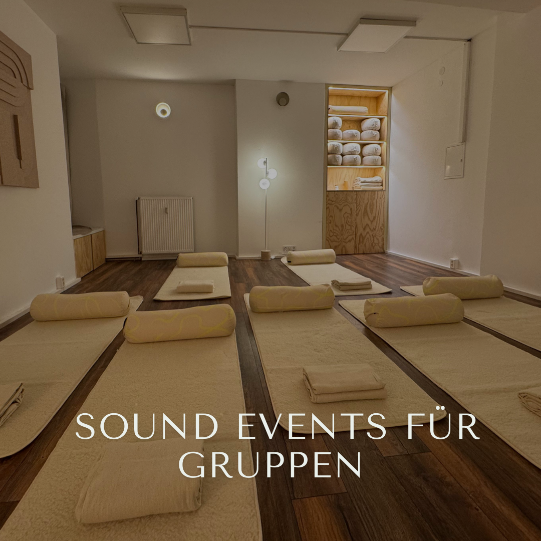 Privates Sound Bath in Berlin (für Gruppen)