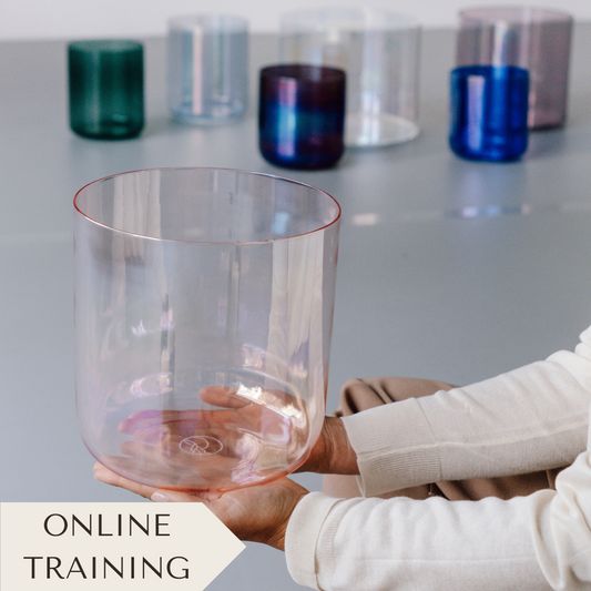 6h Online Training Sound Meditation mit Kristallklangschalen