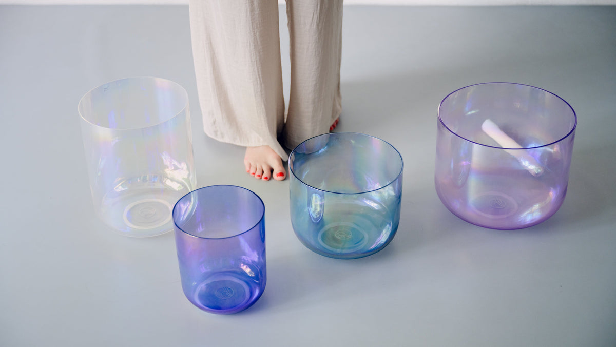 Senti Bowls Sound Meditation mit Crystal Singing Bowls