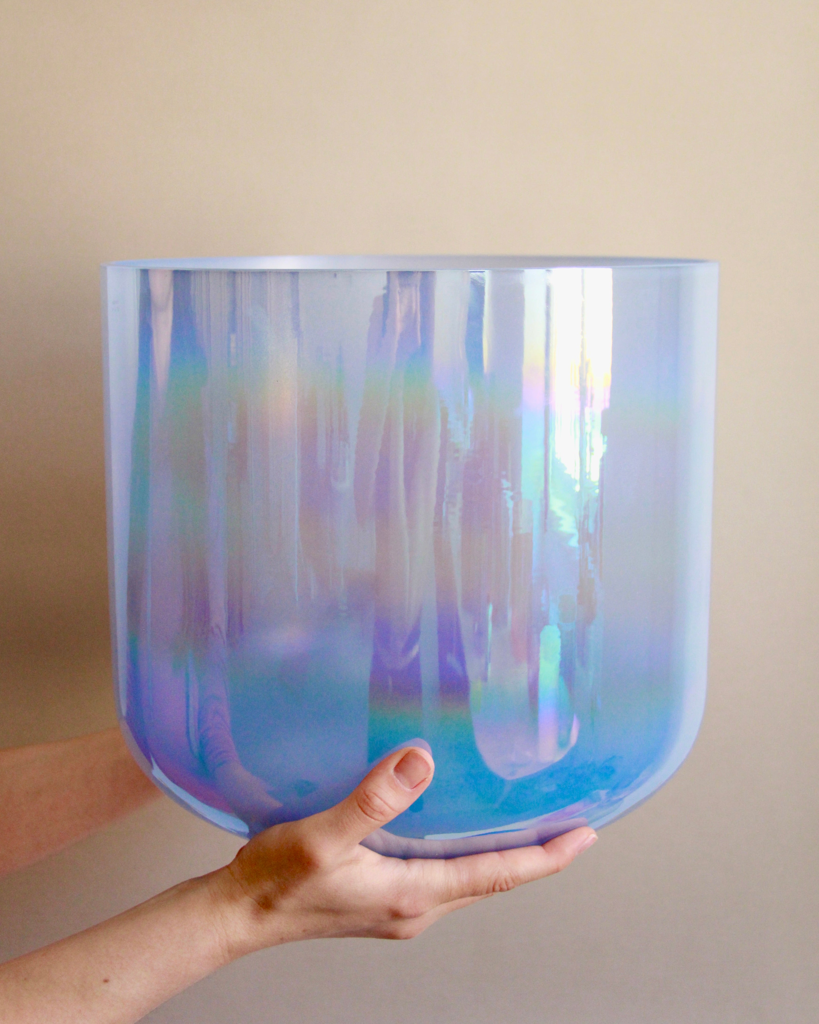 Hedda  Kristallklangschale 12 Inch Ton D für Sound Meditationen