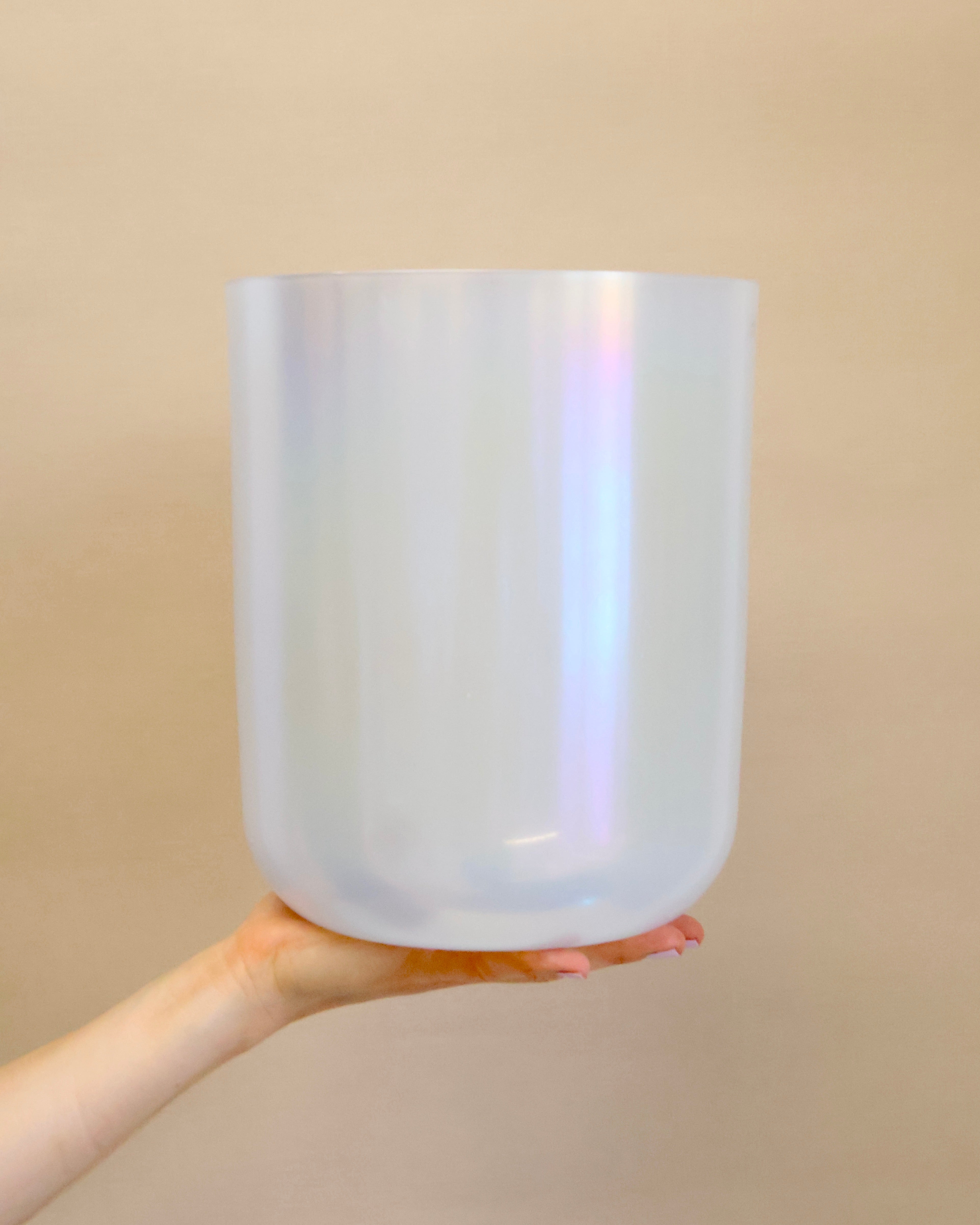 Bintou Kristallklangschale 7.5 Inch Ton B für Sound Meditationen