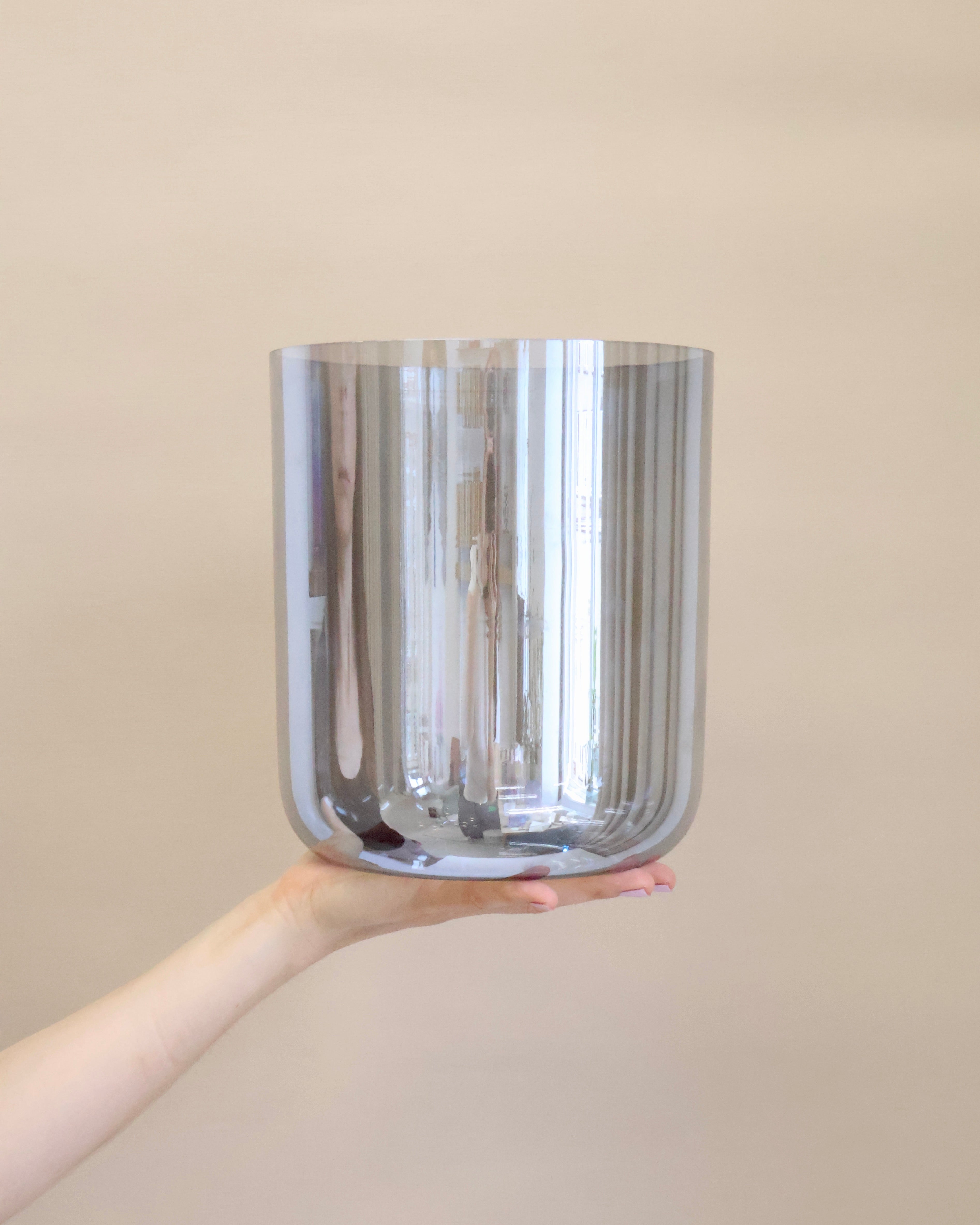 Halla Kristallklangschale 8 Inch Ton G für Sound Meditationen