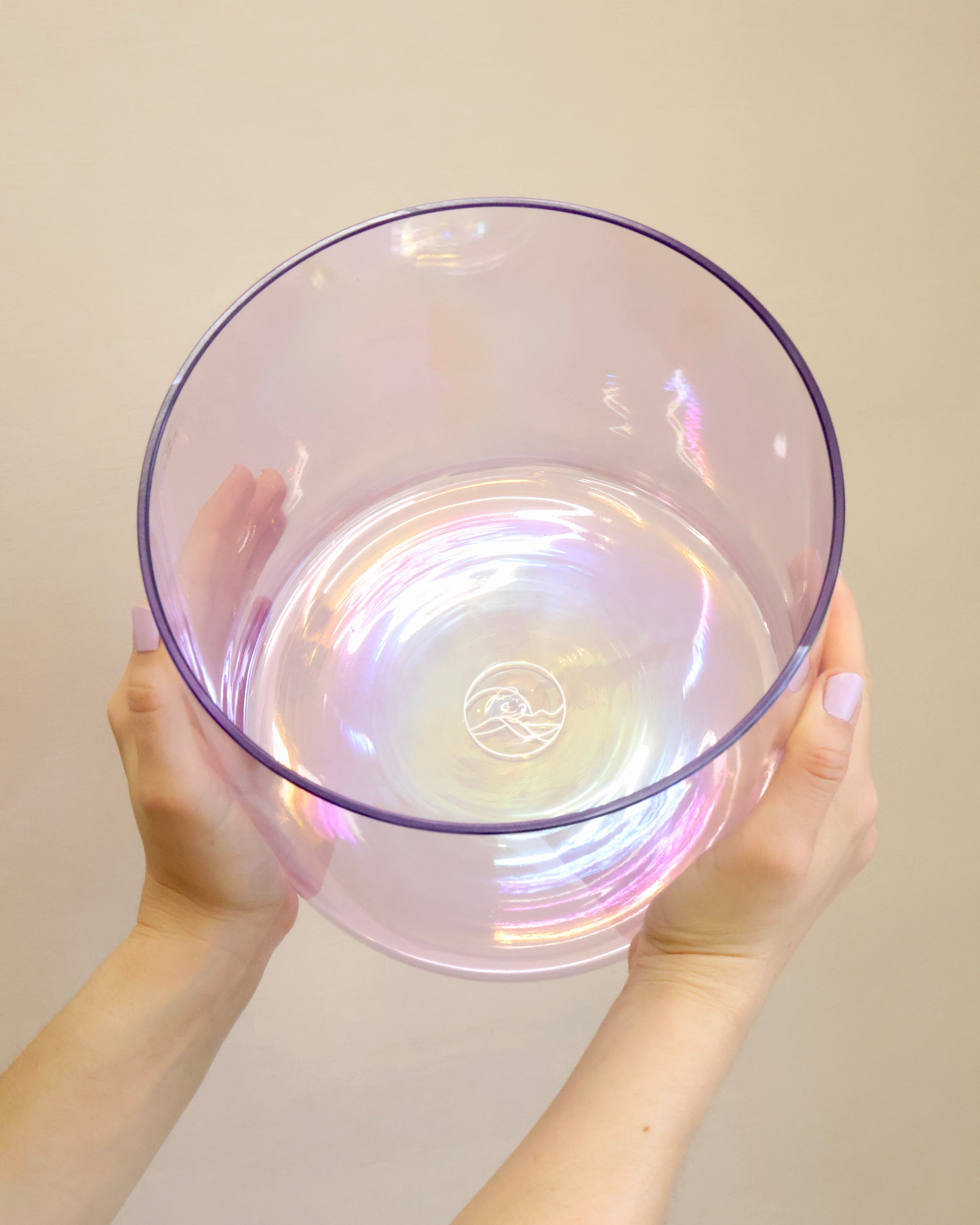 Mele Kristallklangschale 8 Inch Ton G für Sound Meditationen