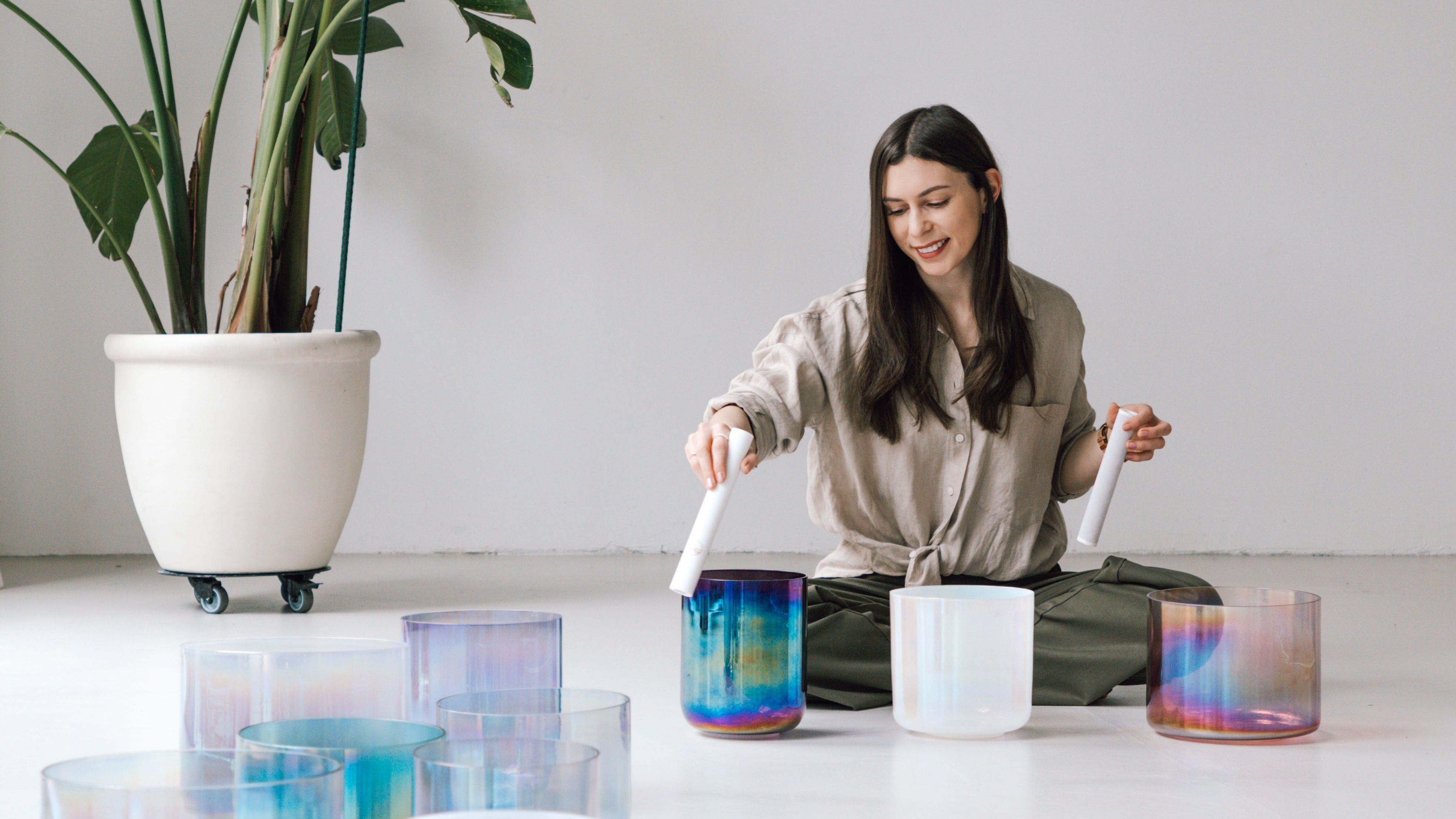 Kristallklangschalen-Set von Senti – ideal für dein eigenes Soundbath
Senti Bowl aus Quarz – eine wunderschöne Klangschale für Körper, Geist und Raum