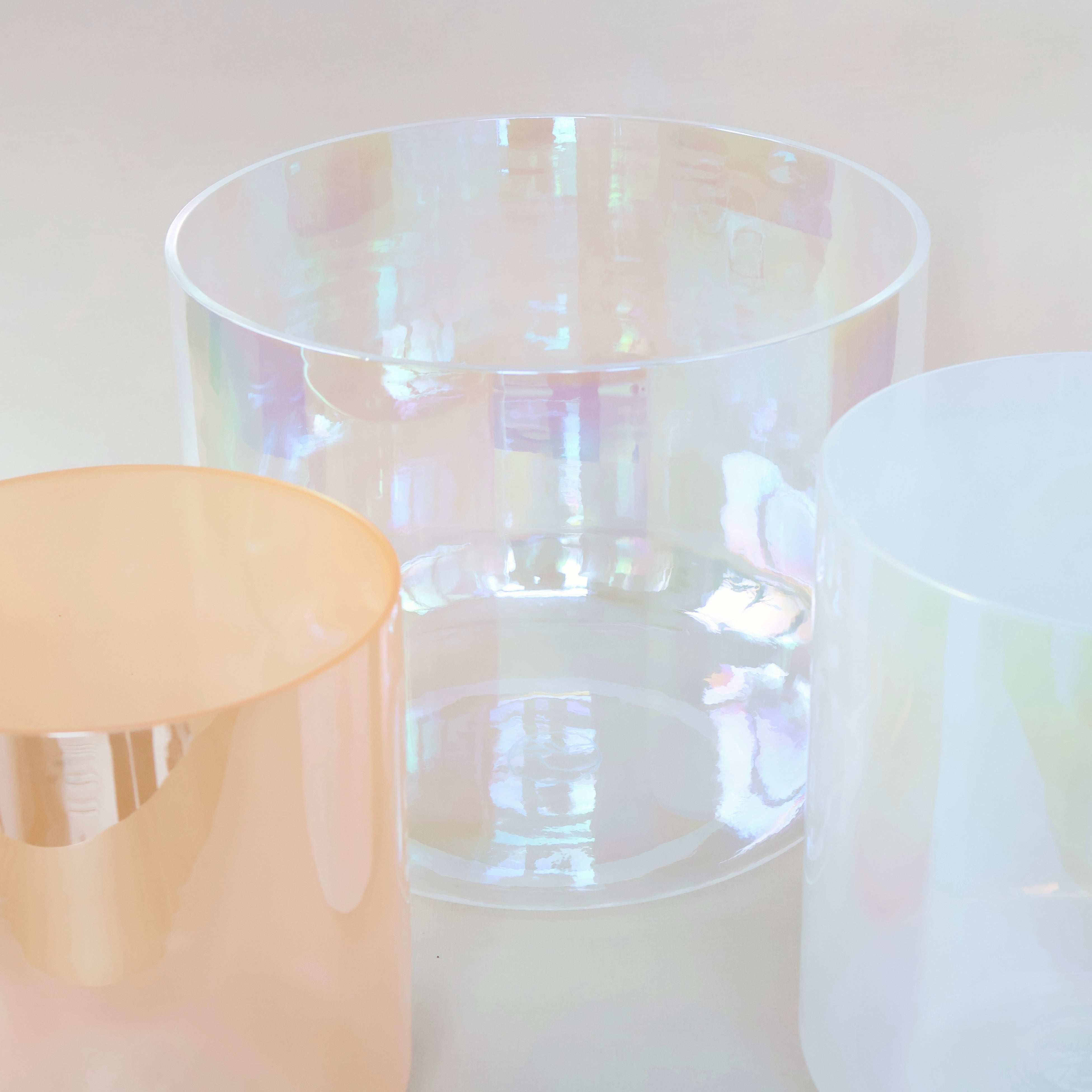 Unser Flora-Set: Senti Bowl aus Quarzkristall – handgefertigte Kristallklangschale mit kraftvoller Wirkung kaufen
