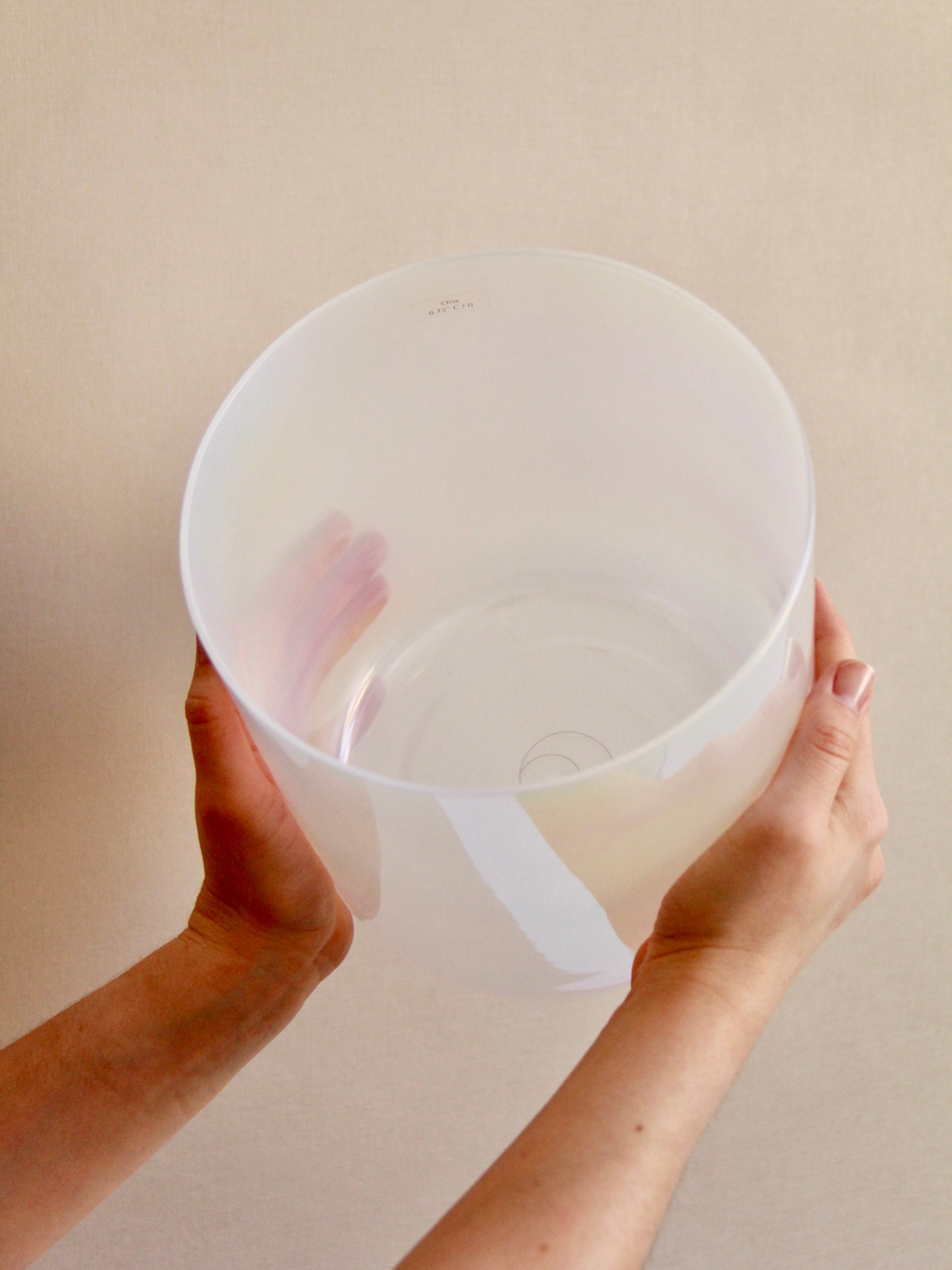 Kristallklangschalen 3er Set Grow (G# B E)