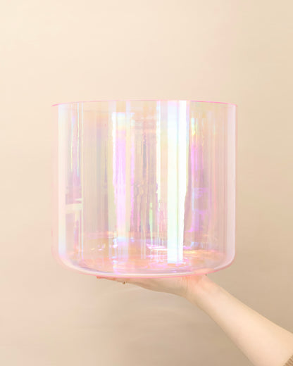 Frija Kristallklangschale 10 Inch Ton C für Sound Meditationen
